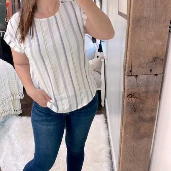 Sweet Wanderer striped top size medium - Picture 2 of 9